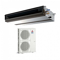 Duct Mitsubishi Electric Standard Inverter PEAD-RP100JAQ-PUHZ-P100YHA2 32000 BTU