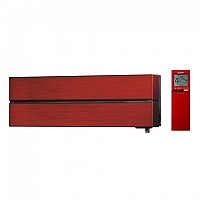 Mitsubishi Electric MSZ-LN25VGR Inverter 9000 BTU Ruby Red
